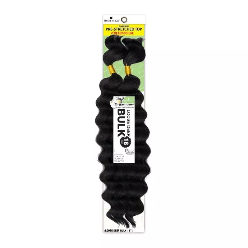 Shake N’ Go: Organique Loose Deep Bulk 18″