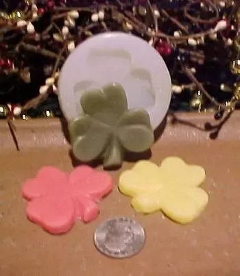 Shamrock Embed 1 Cavity Silicone Mold 2505