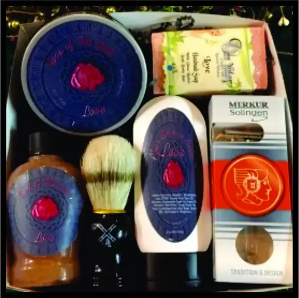 Shaving Set Gift Box with Merkur 23 Razor