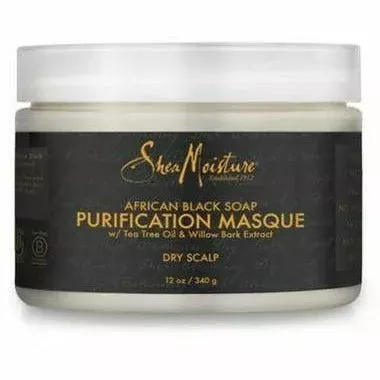 Shea Moisture: African Black Soap Purification Masque 12oz