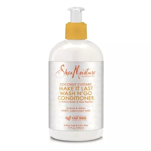Shea Moisture Coconut Custard Make It Last Wash N’Go Conditioner 13oz