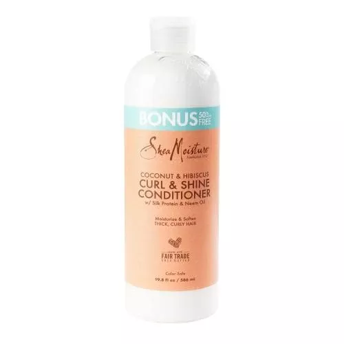 Shea Moisture Coconut & Hibiscus Curl & Shine Conditioner 19.8oz