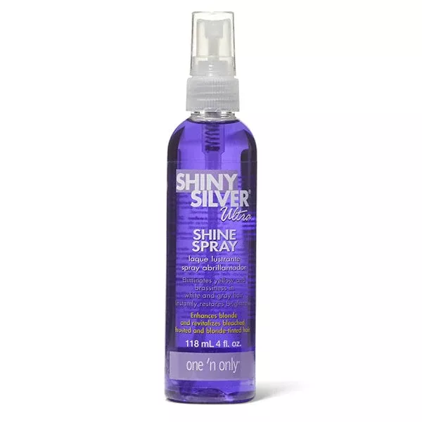 SHINY SILVER ULTRA SHINE SPRAY 4OZ [ONOSSP4N]