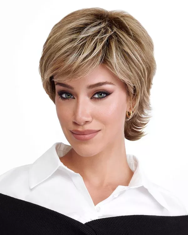 Short Shag Synthetic Wig by TressAllure