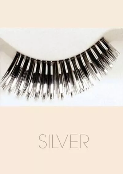 SILVER [Eye Lashes Pair | Human Hair]