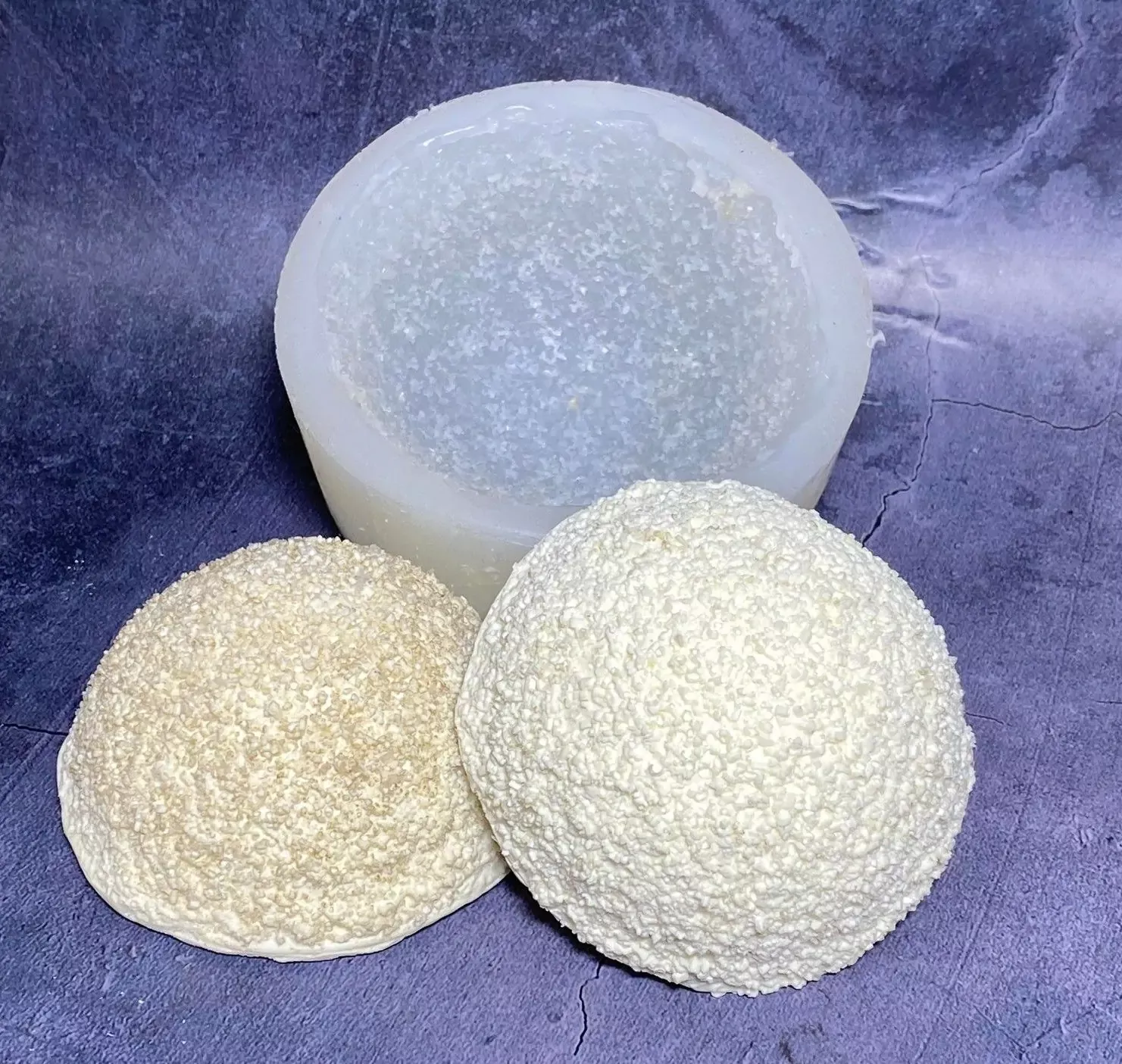 Snow Cone Only Small Soap 1 Cavity Silicone Mold 2159