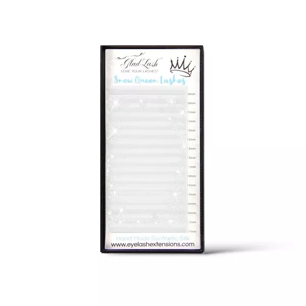 Snow Queen Silk White Lashes