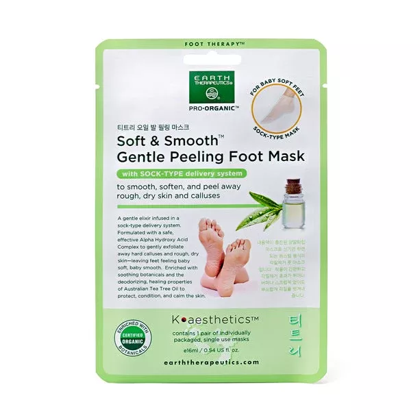 Soft & Smooth Gentle Peeling Foot Mask - 2 Pairs
