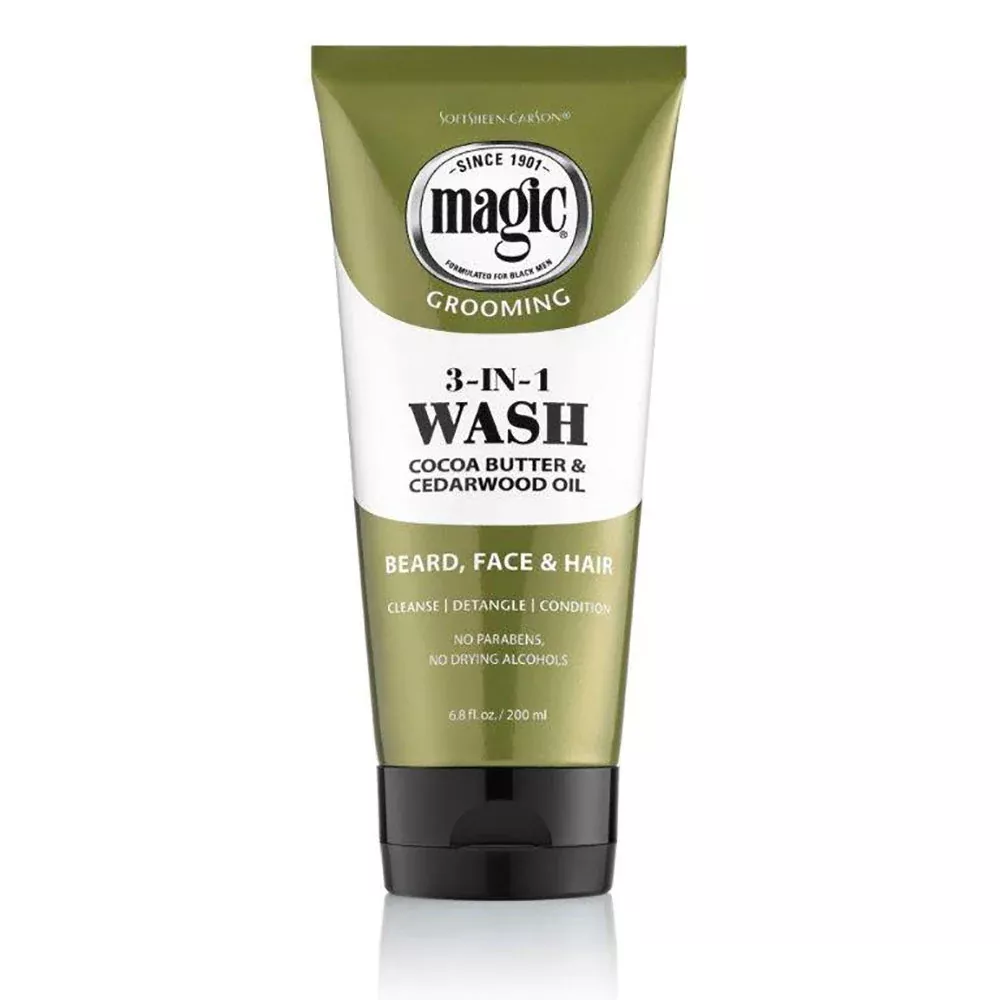 Softsheen Carson Magic Wash Beard, Face & Hair