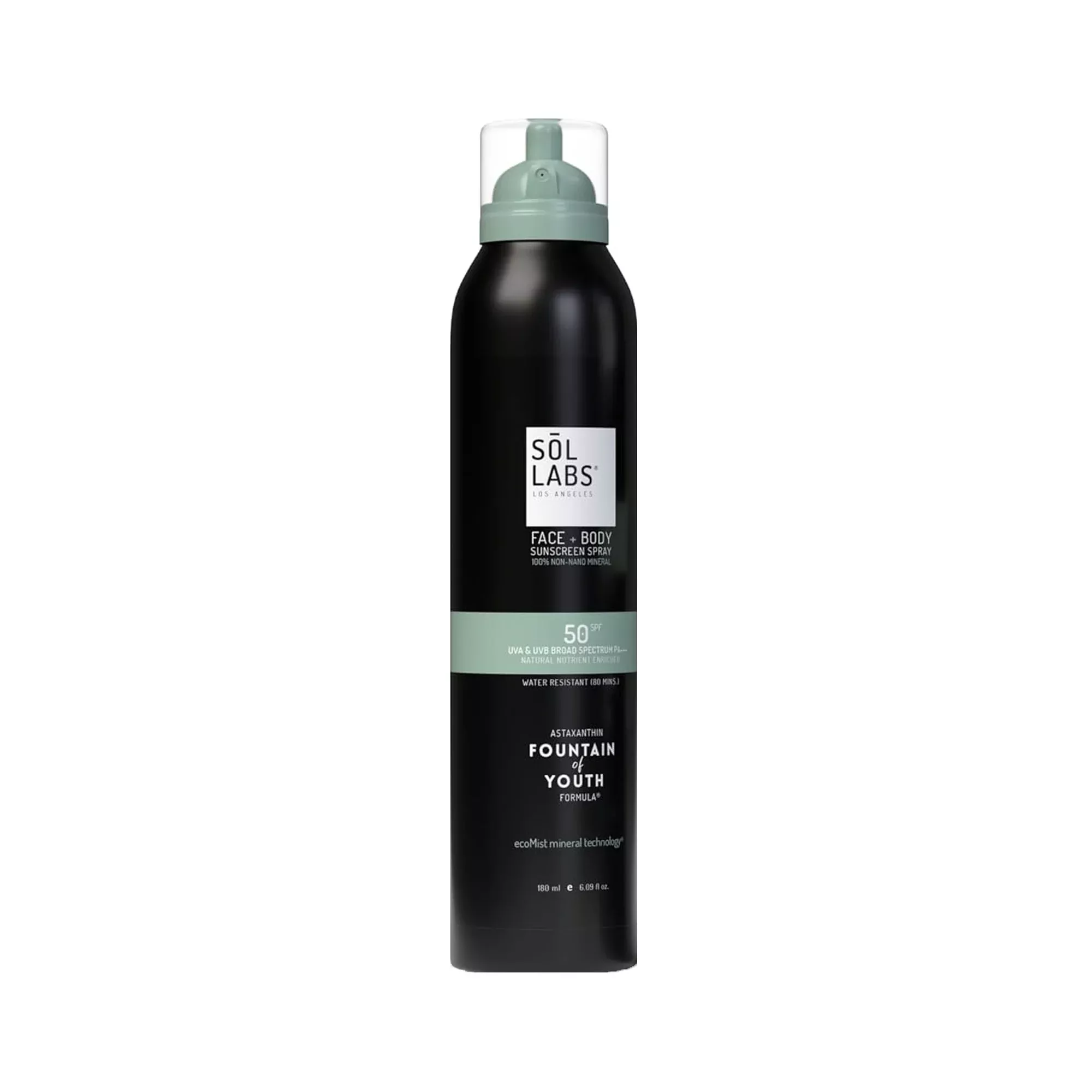 SOL LABS Natural Mineral SPF 50 Sheer Mist