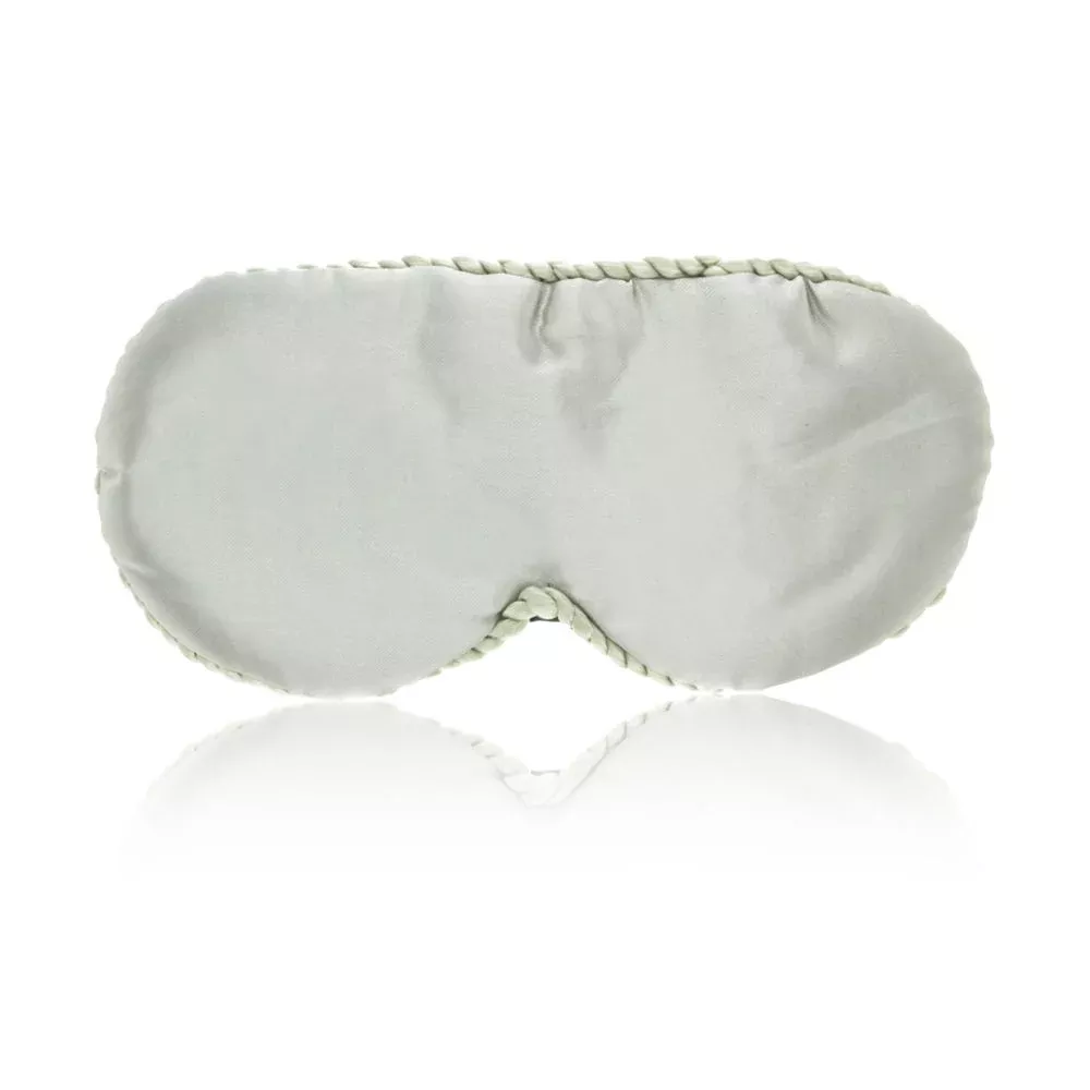 Spa Sister Silk Sleep Mask Celery