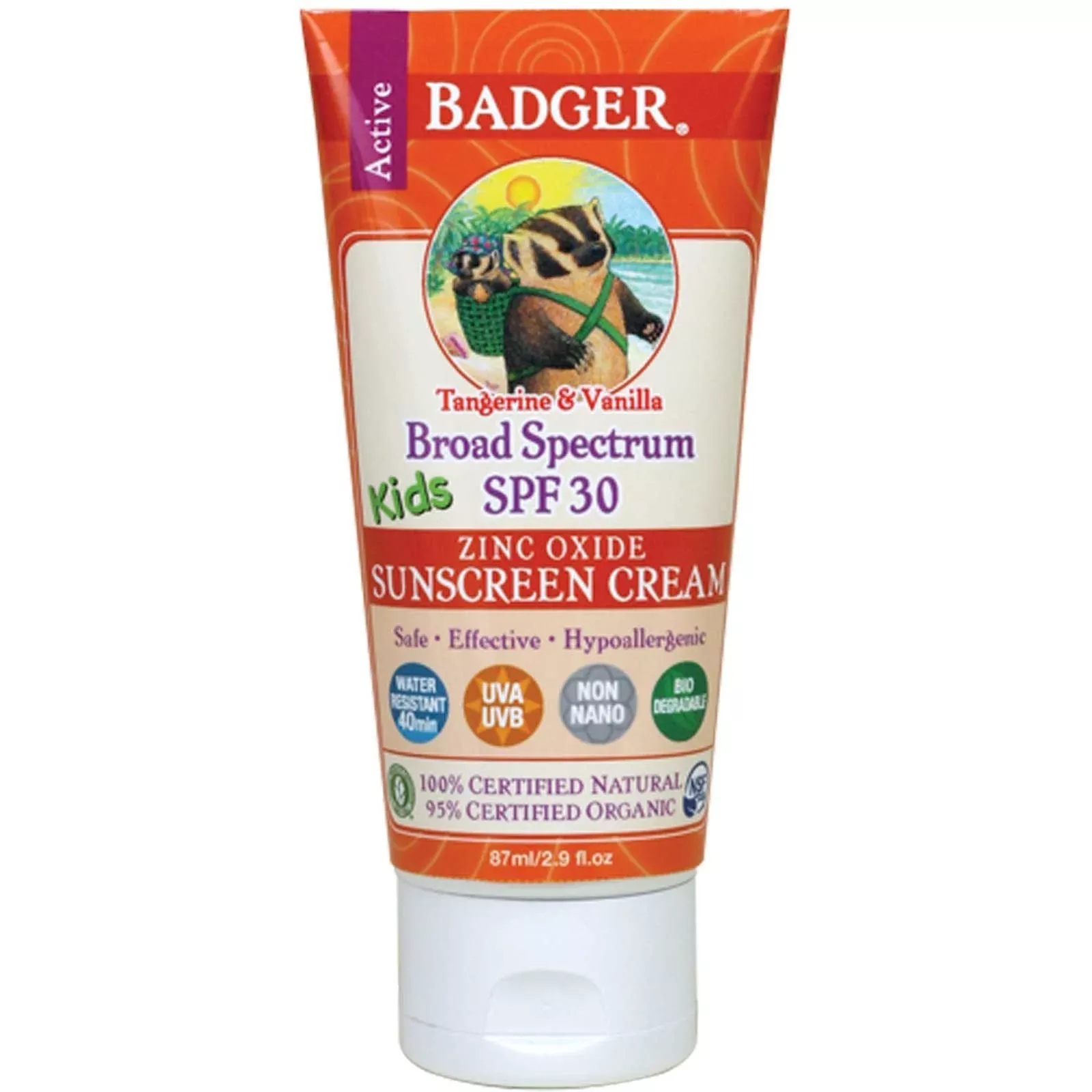 SPF 30 Kids Sunscreen Cream