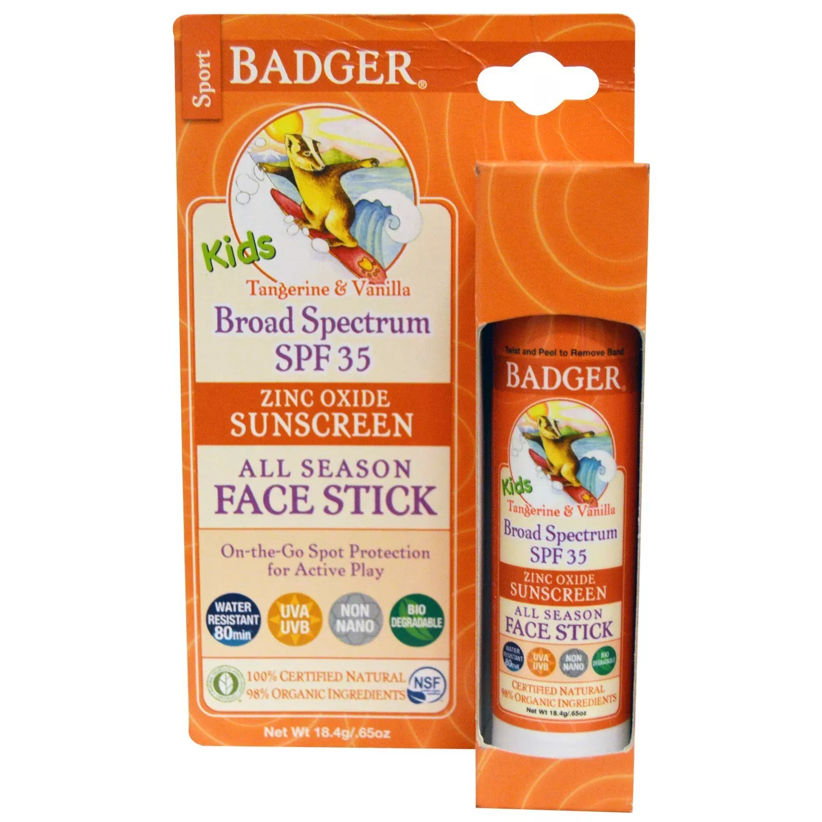 SPF 35 Kids Face Stick