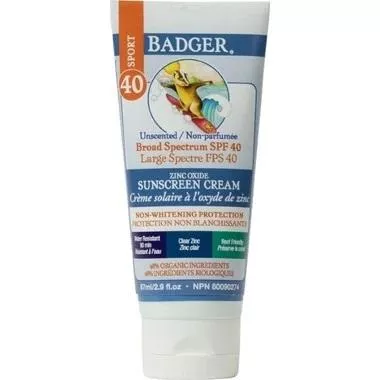 SPF40 Sport Clear Zinc Sunscreen