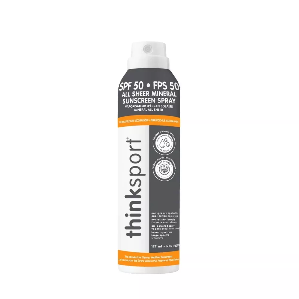 Sport Sunscreen Spray - Clear Zinc SPF50