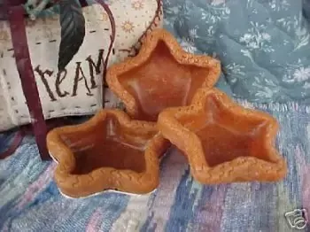 Star Tart Full Bottom Pie Crust Silicone Mold 995