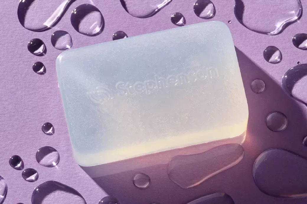 Stephenson No Sweat Transparent Melt & Pour Soap