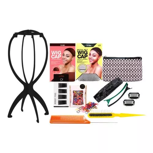 Studio Limited Wig Stand 11pcs DIY Wig Starter Kit