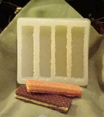Sugar Wafer Tarts 4 Cavity Silicone Mold 735