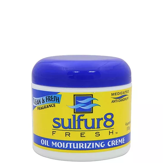 Sulfur8: Fresh Oil Moisturizing Creme 4oz