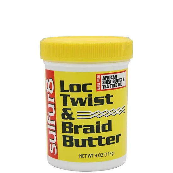 Sulfur8: Loc, Twist & Braid Butter 4oz