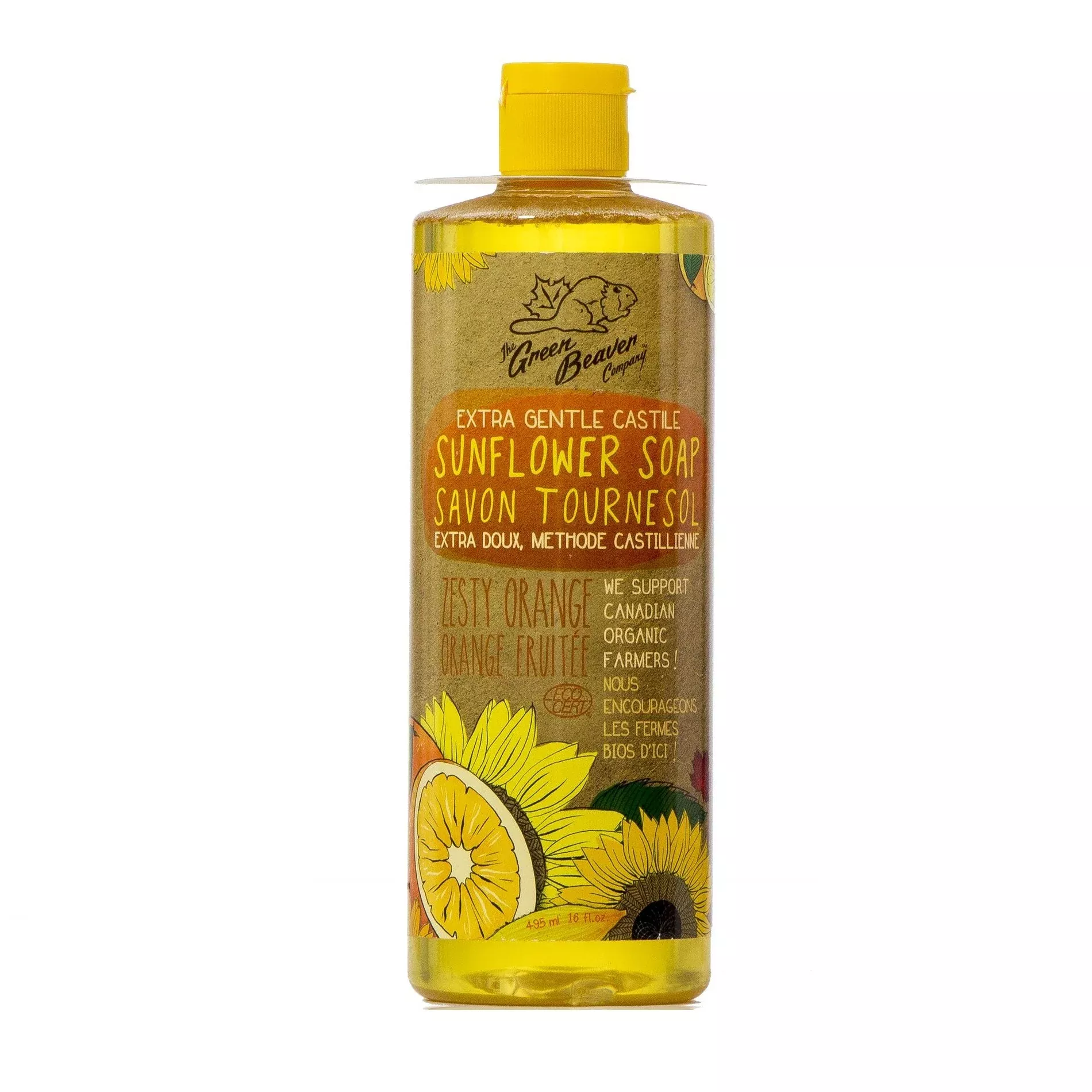 Sunflower Liquid SoapZesty Orange