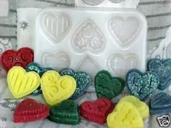 Sweetheart Tarts 6 Cavity Silicone Mold 5425
