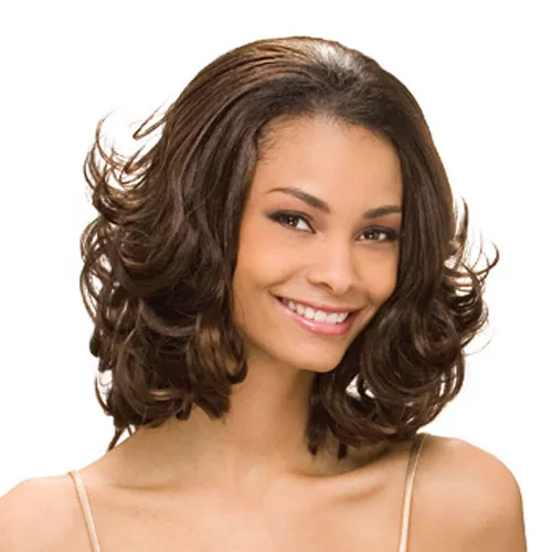 Synthetic Hair Weave Glance Slow Gin Wave 8"