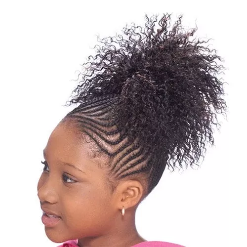Synthetic Kid's Ponytail Glance Chloe