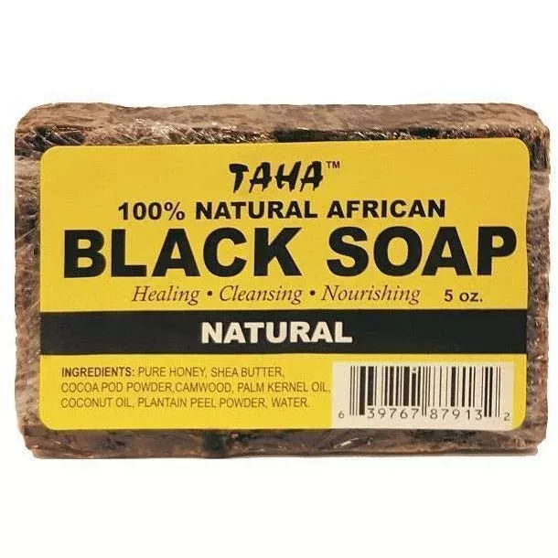 Taha 100% Natural African Black Soap