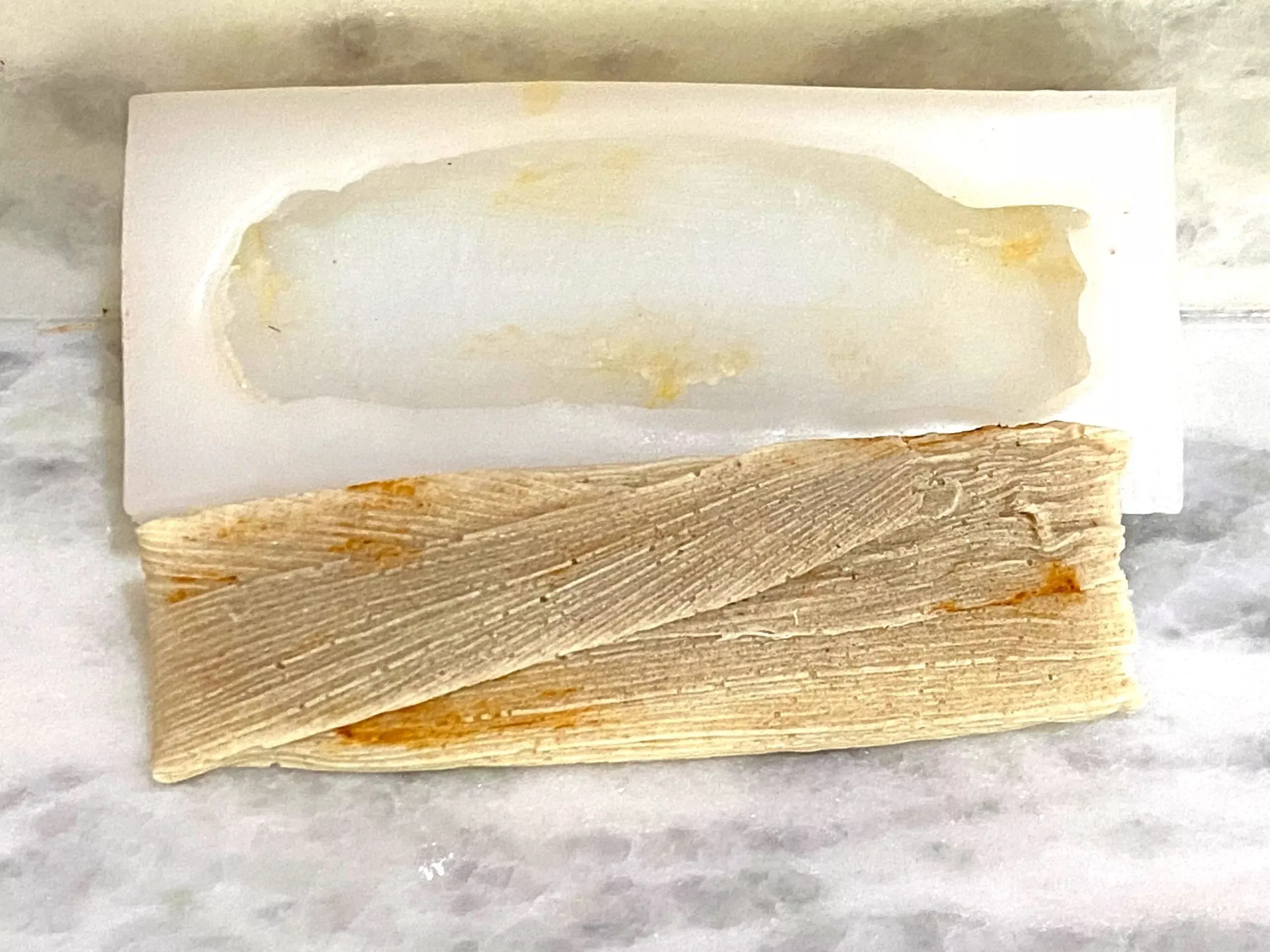 Tamale with Husk on Small Soap 1 Cavity Mold 5087