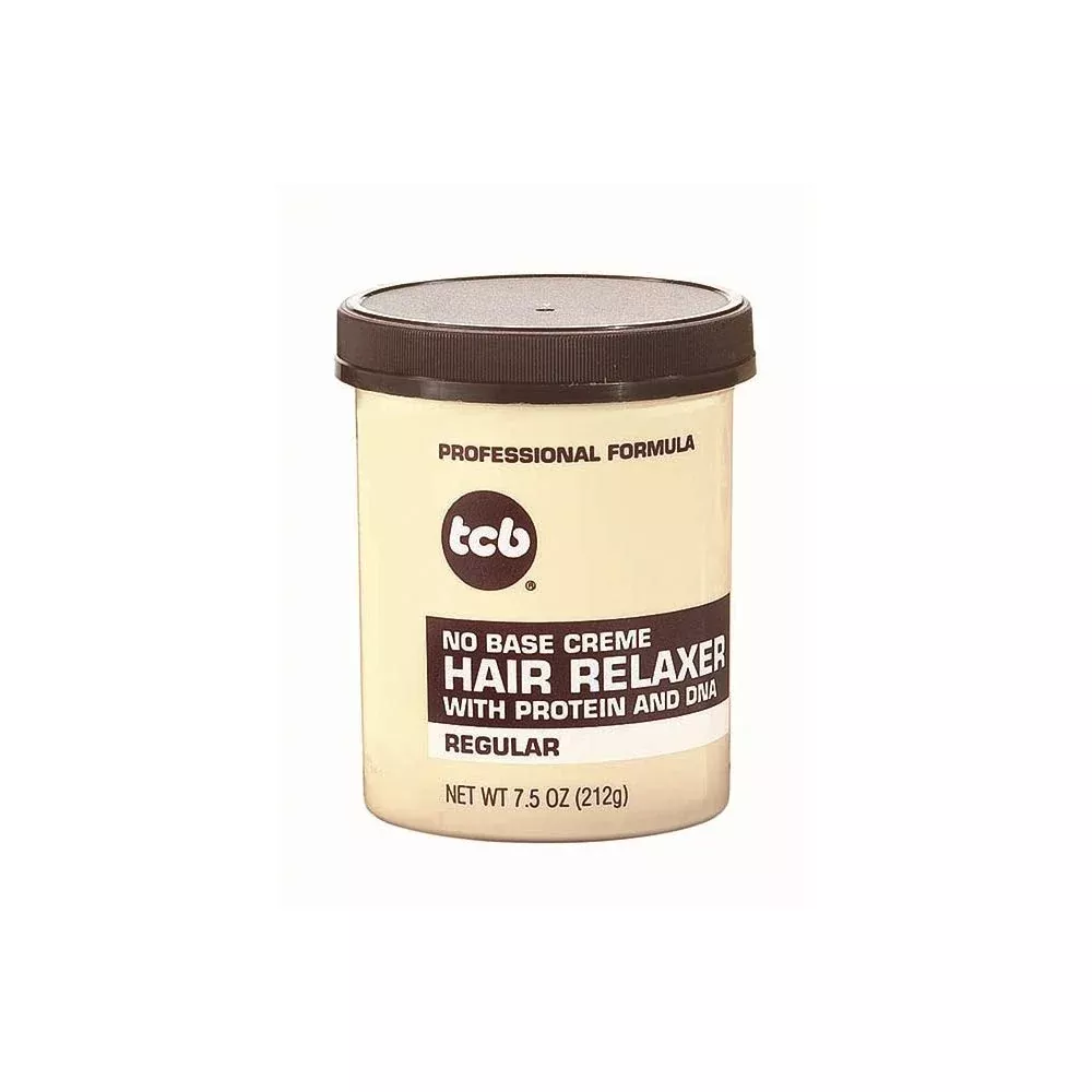 TCB No Base Creme Hair Relaxer Regular 7.5oz
