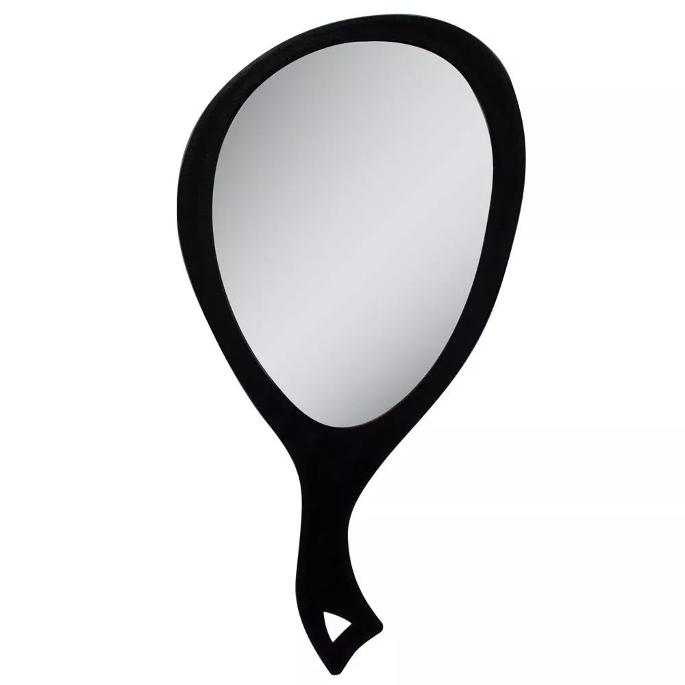 TEARDROP MIRROR BLACK