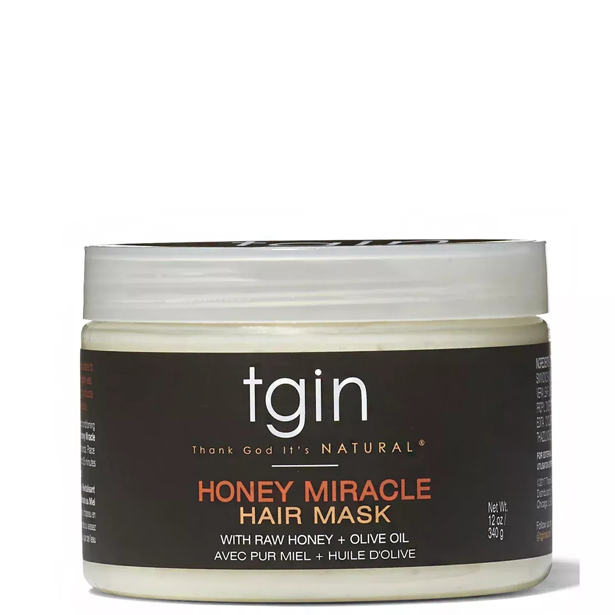 TGIN: Honey Miracle Hair Mask 12oz