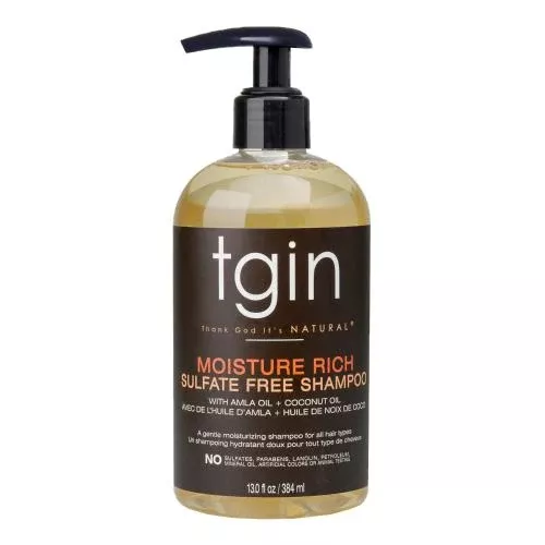 Tgin Moisture Rich Sulfate Free Shampoo 13oz/ 384ml
