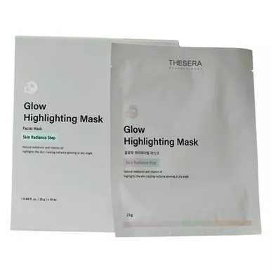 Thesera Glow Highlighting Mask - 10 pack