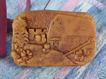 This Old Barn Large Soap 1 Cavity Silicone Mold 133