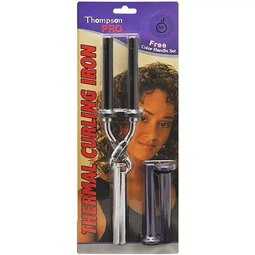 Thompson Pro Thermal Curling Iron Silver
