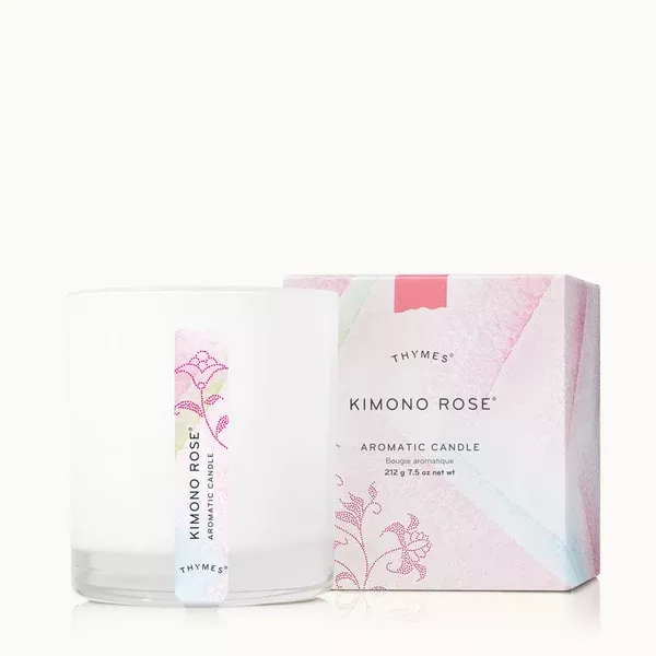 THYMES KIMONO ROSE AROMATIC CANDLE