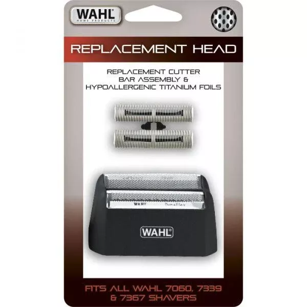 Titanium Shaver Foil Head & Cutter Bar Replacement