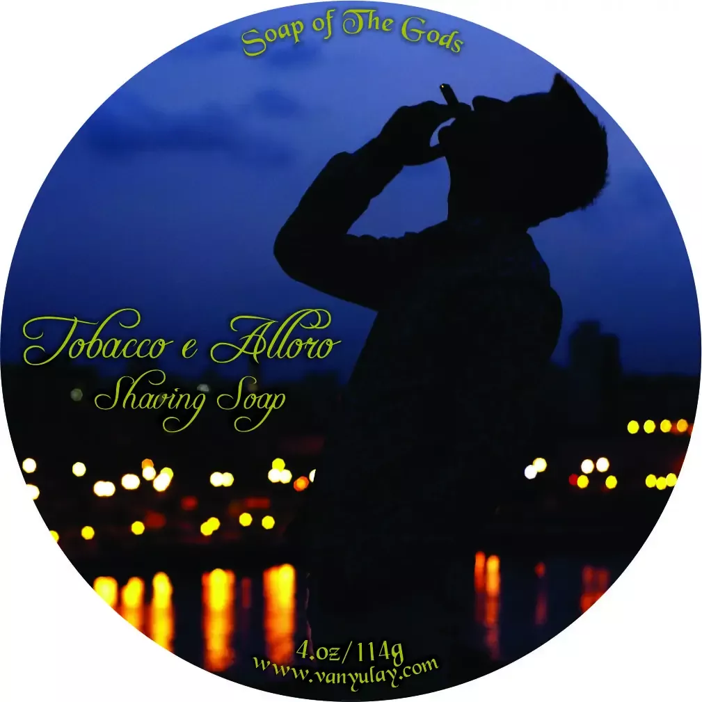 Tobacco e Alloro Shaving Soap