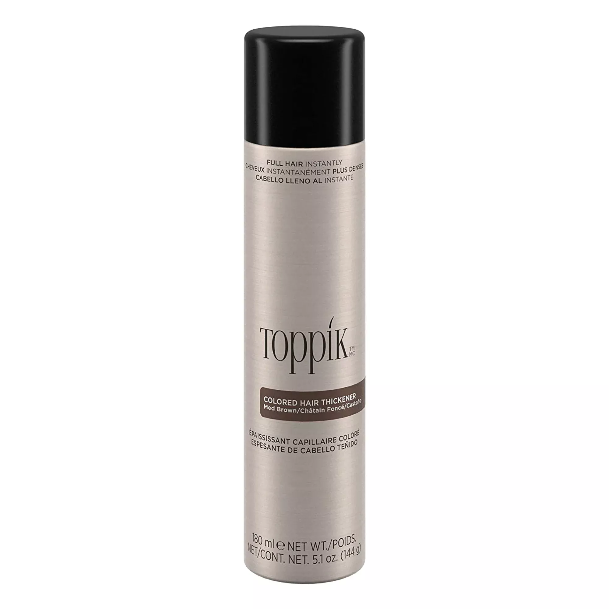 Toppik Colored Hair Thickener Spray - Medium Brown 5oz