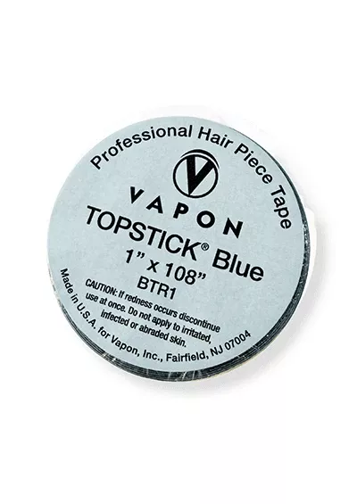 TOPSTICK BLUE [1″ x 108″ | Double Sided Lace Front Tape]