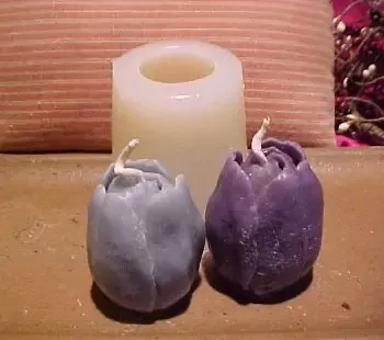 Tulip Votive 1Cavity Silicone Mold1730
