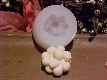 Turtle Egg Cluster 1 Cavity Silicone Mold 2542