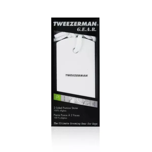Tweezerman G.E.A.R. 2-Sided Pumice Stone Model No. 50891-MG