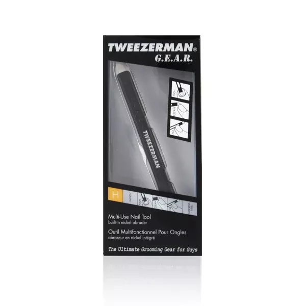Tweezerman G.E.A.R. Multi-Use Nail Tool Model No. 31001-MG