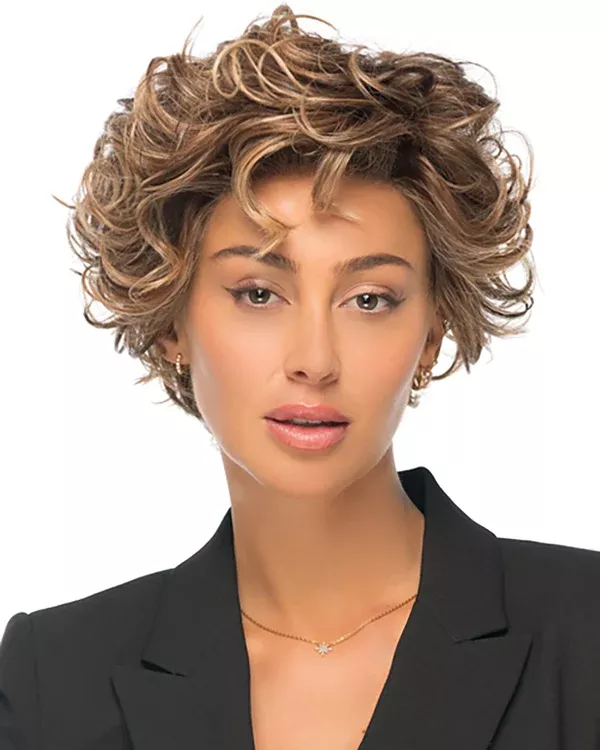 Twisted Pixie Lace Front & Monofilament Top Synthetic Wig by TressAllure
