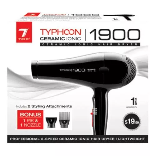 Tyche Typhoon Ceramic Ionic Hair Dryer 1900