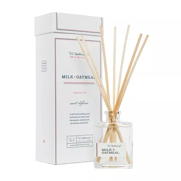 U.S. APOTHECARY MILK + OATMEAL SCENT DIFFUSER KIT